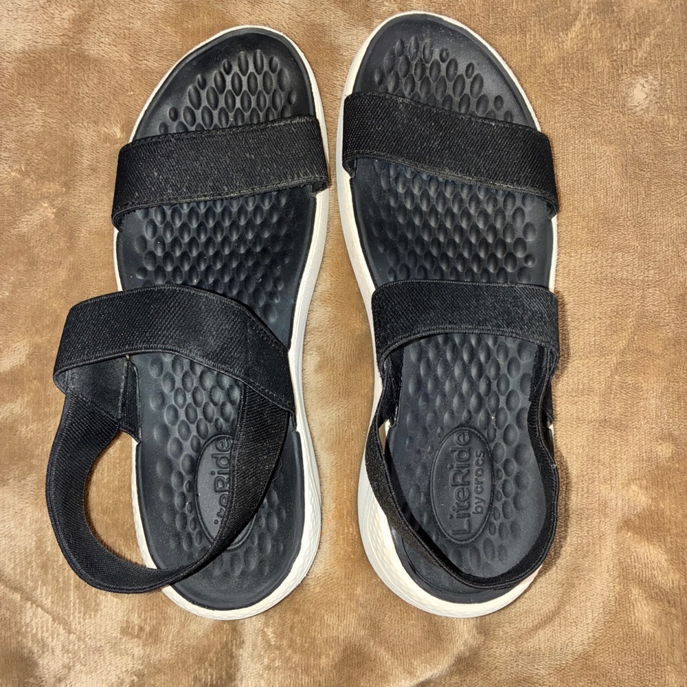 CROCS Black Women's Sandals